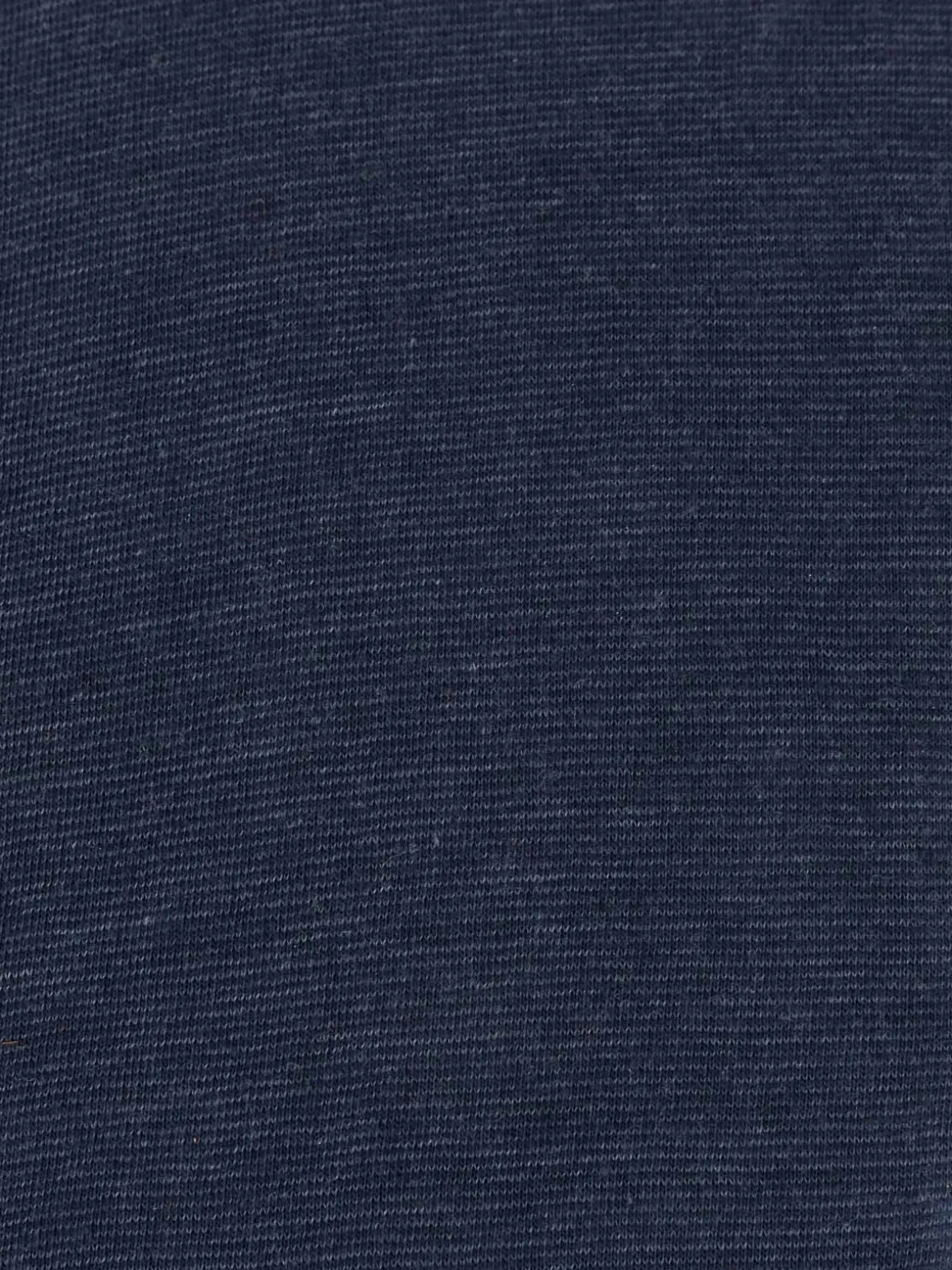 Drap housse jersey 140x190 cm bleu chiné