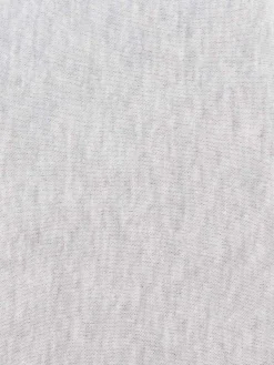 Drap housse jersey 140x190 gris chiné