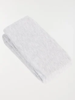Drap housse jersey 90x190 gris chiné