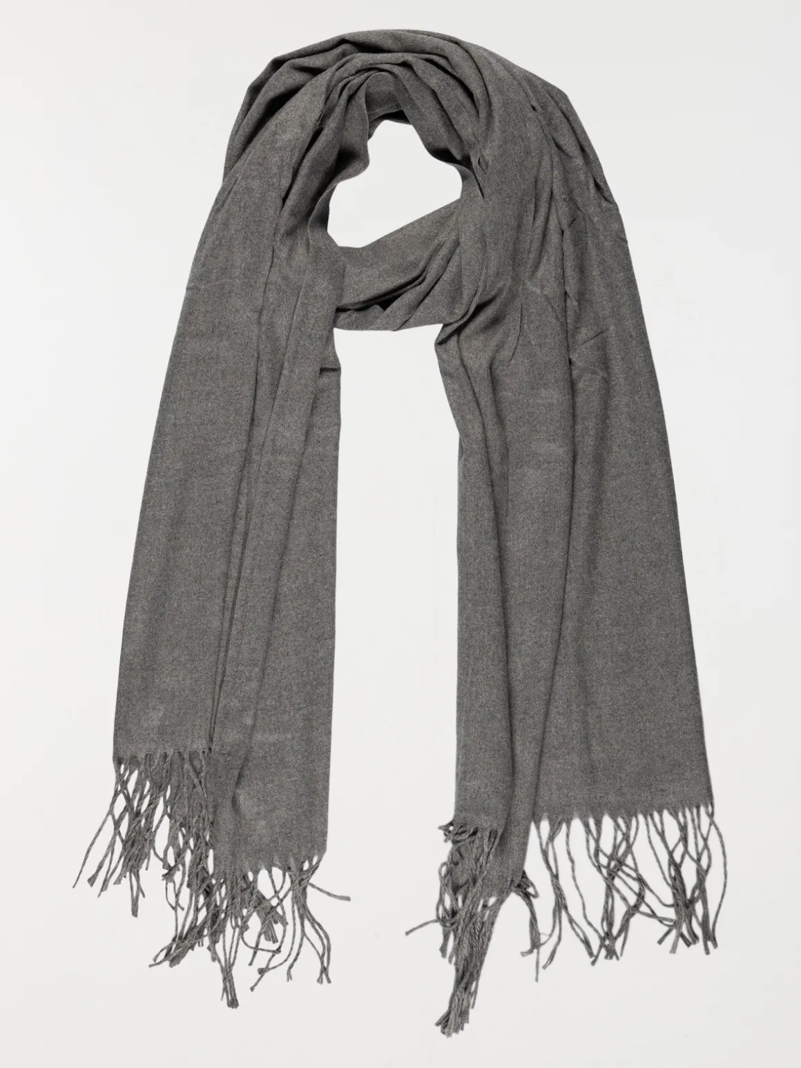 Echarpe anthracite chiné homme