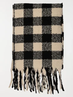 Echarpe motif carreau femme