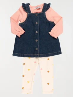 Ensemble 3 pièces fille (3-36M)