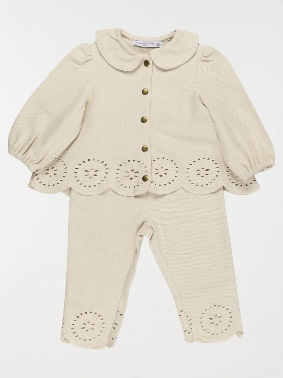 Ensemble 2 pièces fille (3-36M)