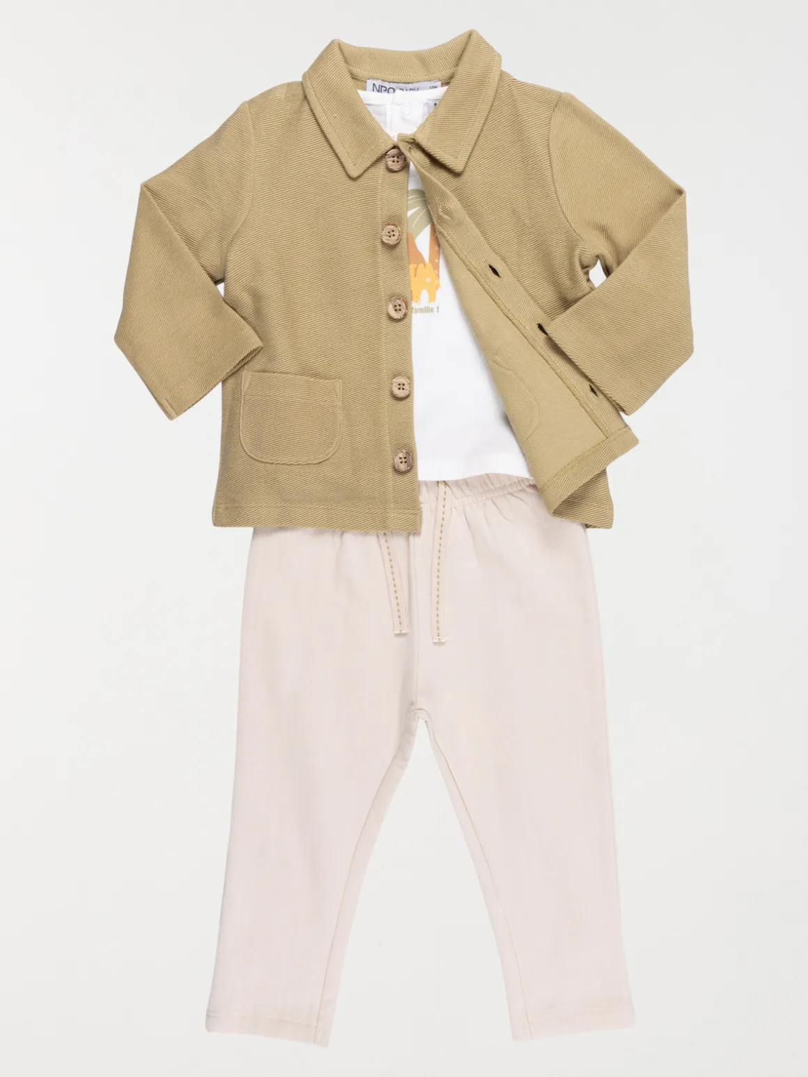 Ensemble 3 pièces garçon (6-36M)