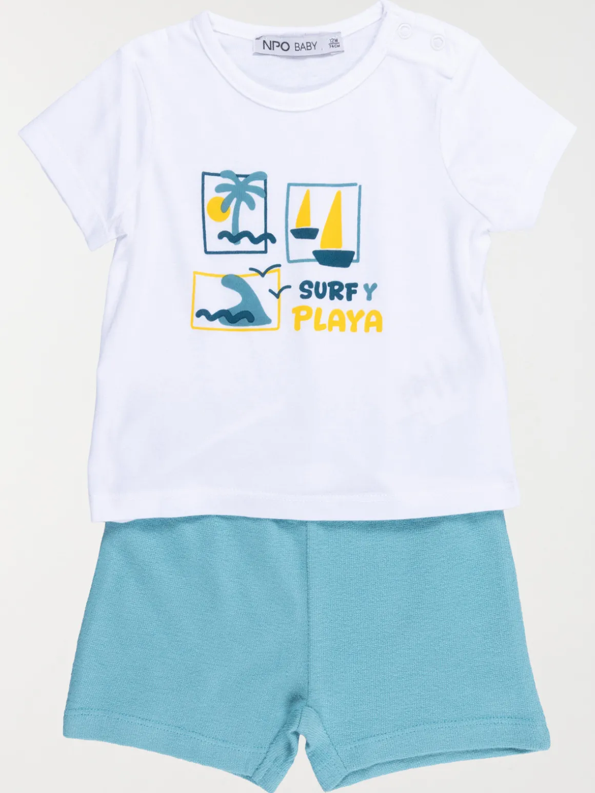 Ensemble 2 pièces imprimé garçon (3-36M)