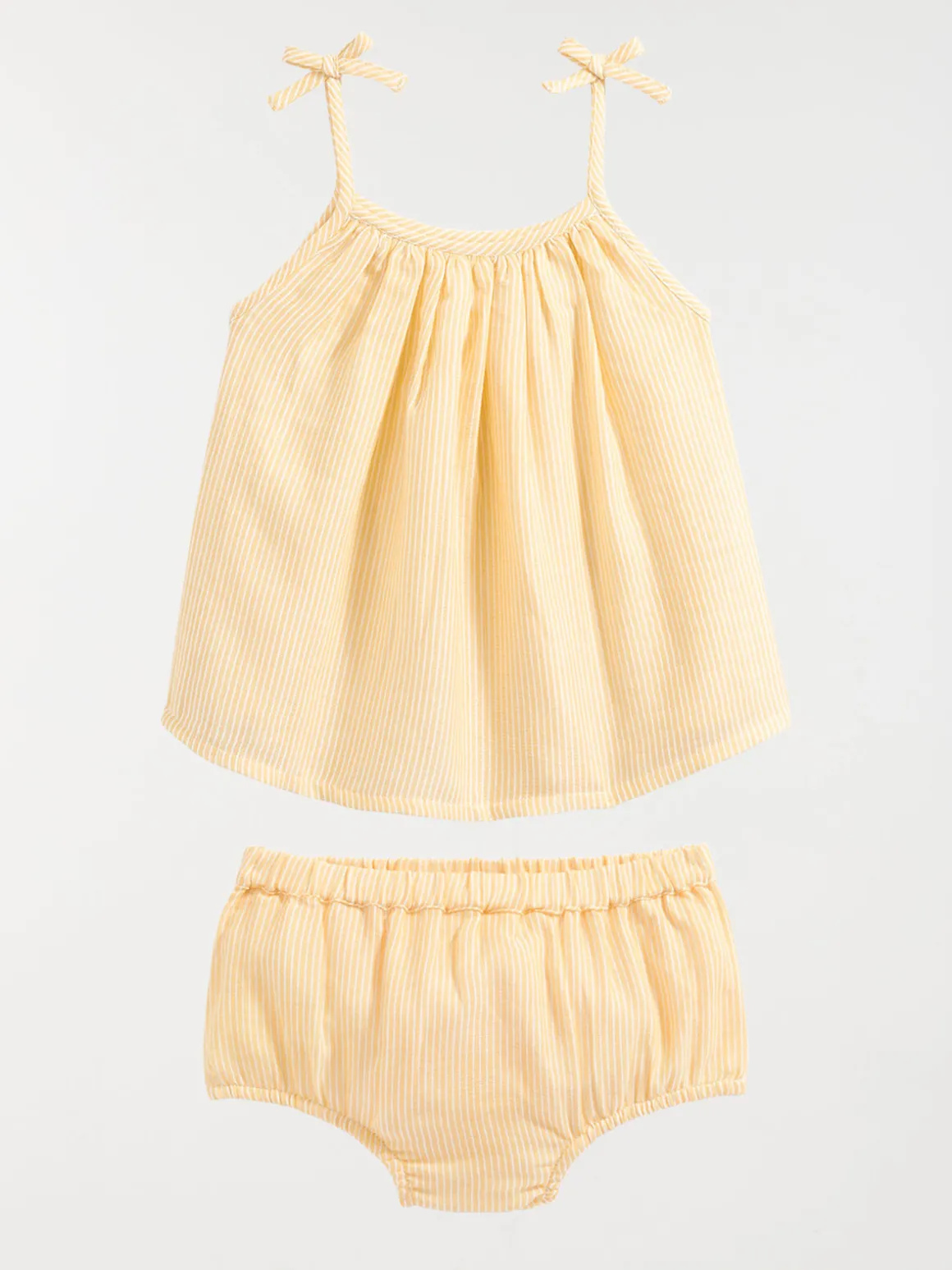Ensemble blouse et short fille (3-36M)