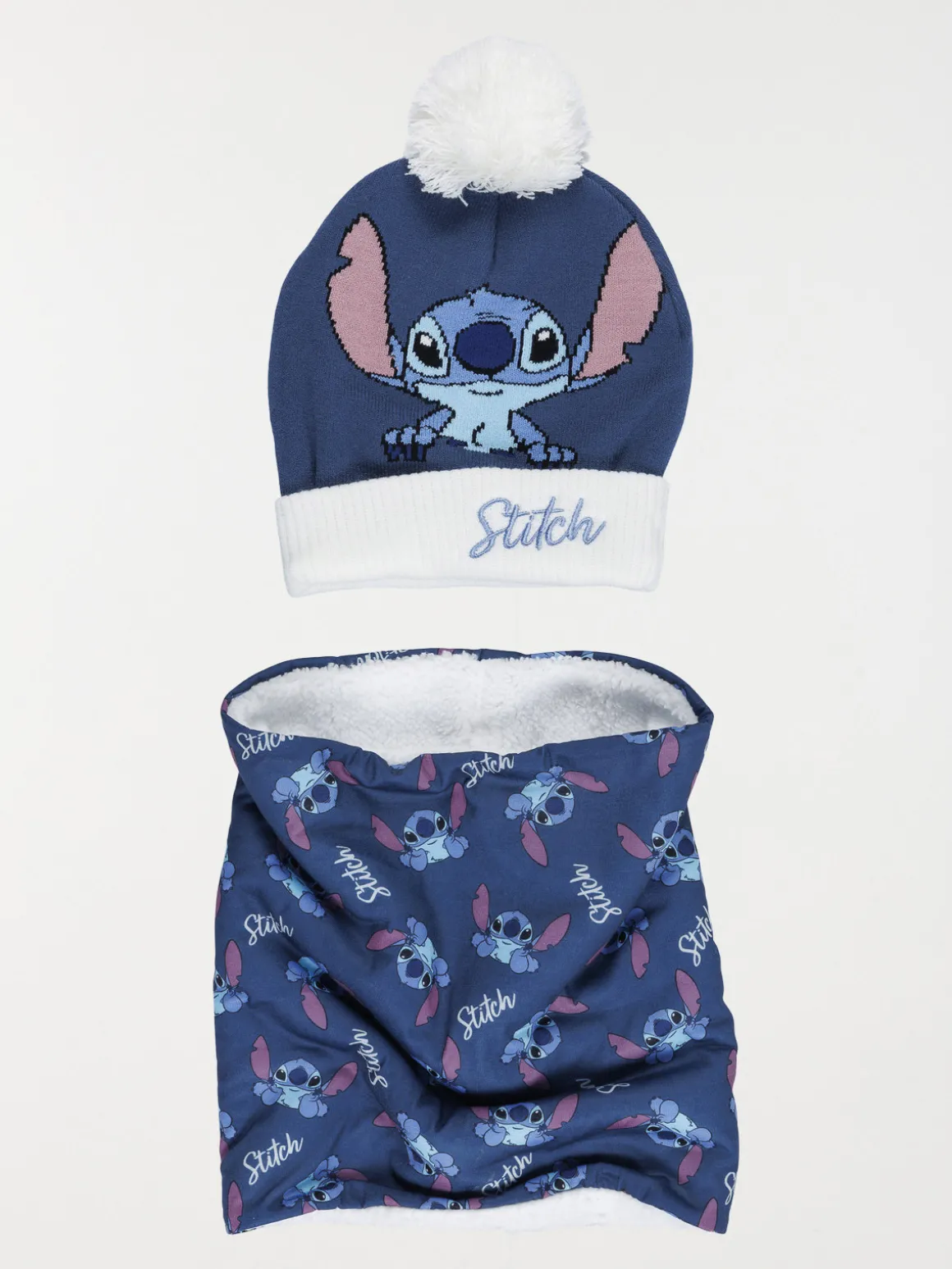 Ensemble bonnet et snood STITCH
