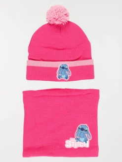 Ensemble bonnet et snood STITCH