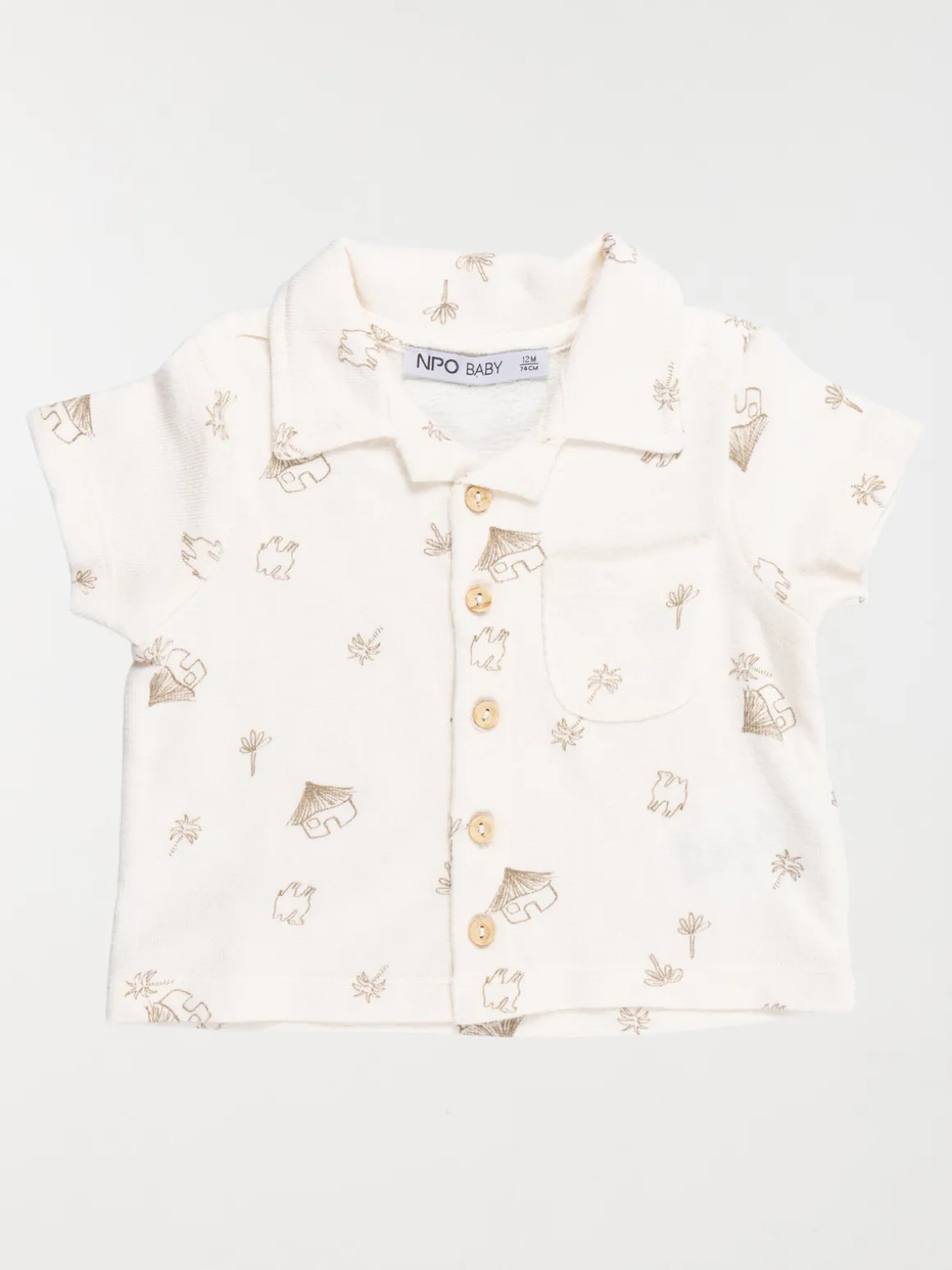 Ensemble chemise et short garçon (3-36M)