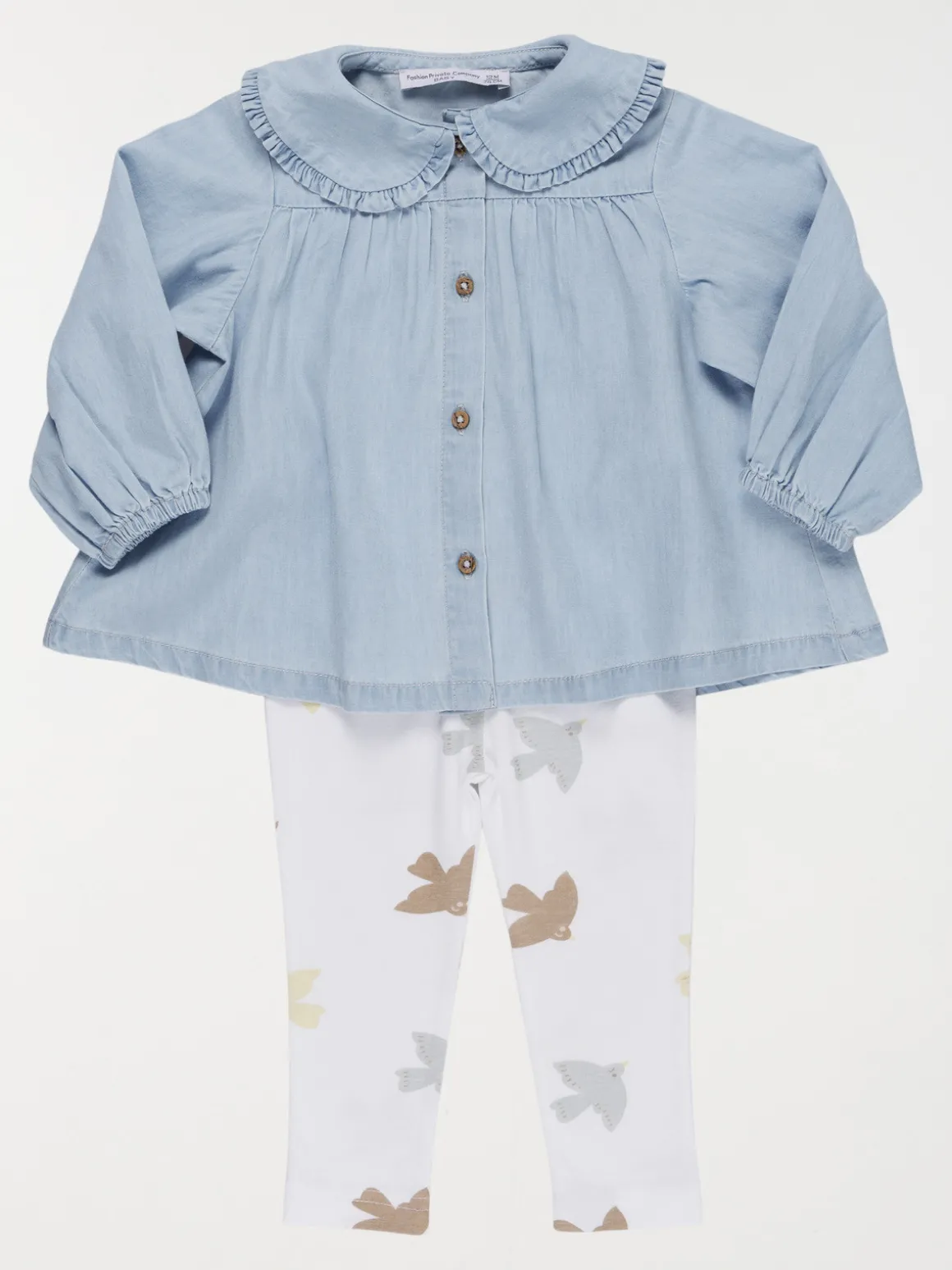 Ensemble chemisier/legging fille (3-36M)