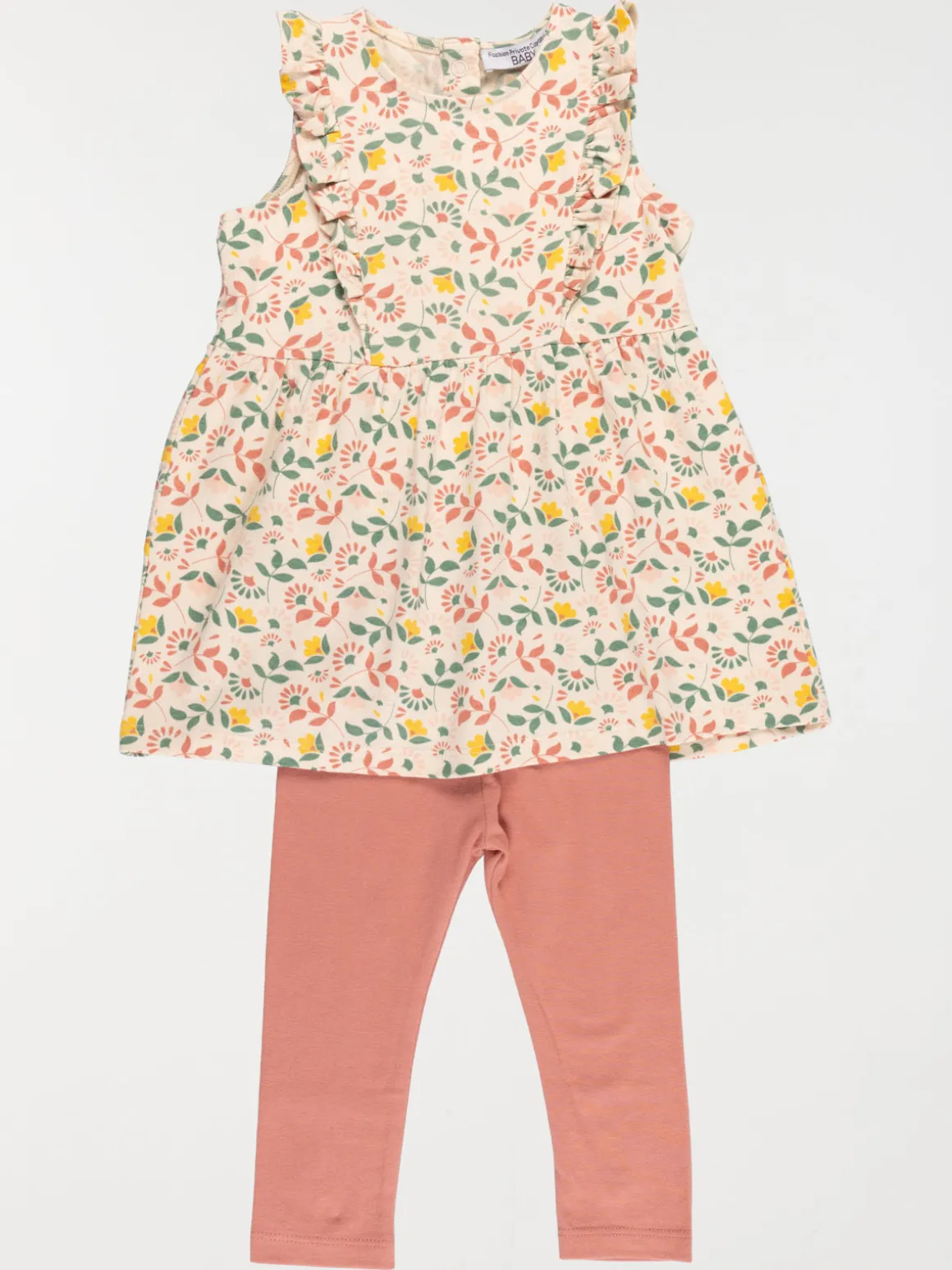 Ensemble fille robe et legging (3-36M)