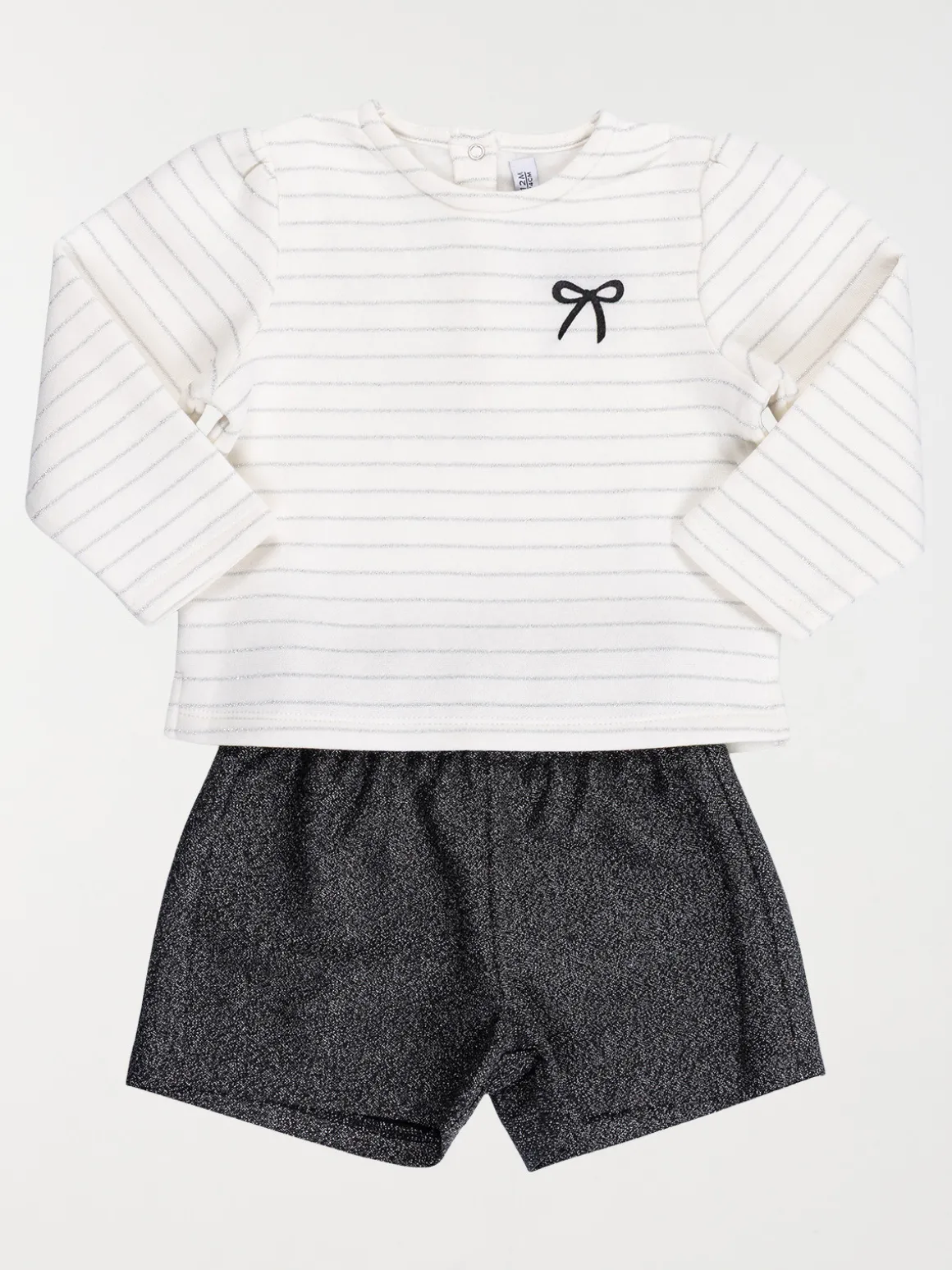 Ensemble sweat et short fille (3-36M)