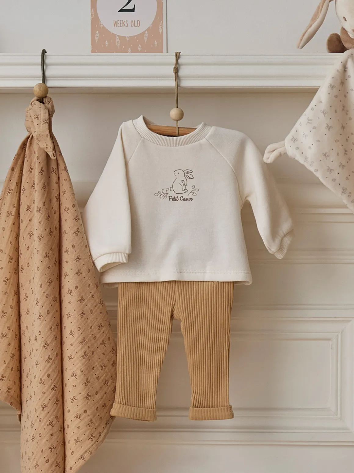 Ensemble sweat pantalon bébé (0-9M)