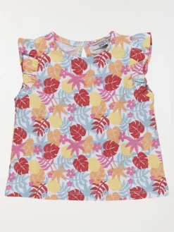 Ensemble t-shirt et short fille (3-36M)