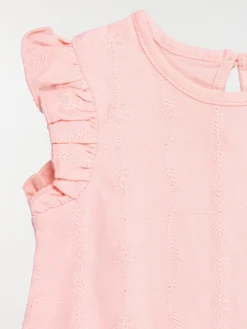 Ensemble T-shirt et short fille (3-36M)