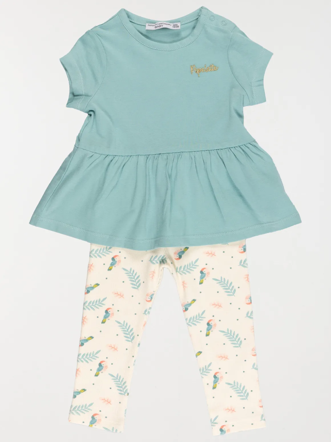 Ensemble t-shirt/legging fille (3-36M)