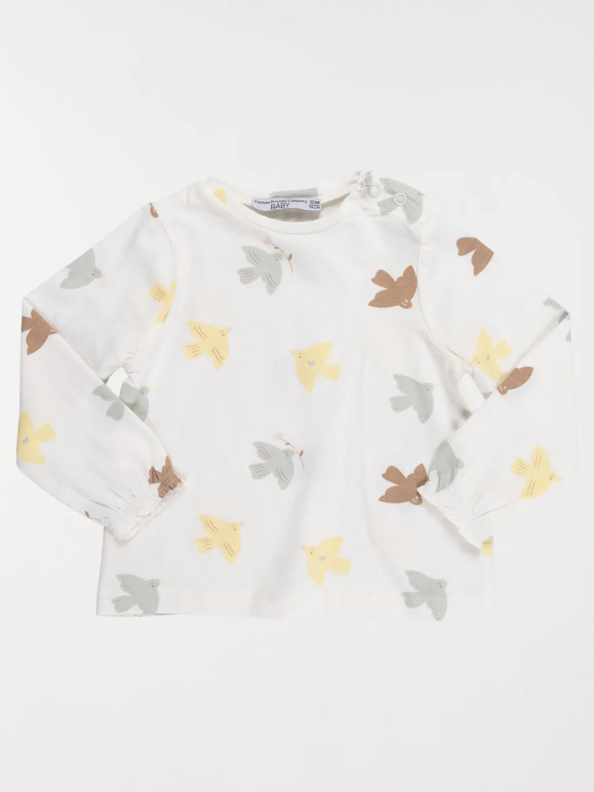 Ensemble t-shirt/salopette fille (3-24M)