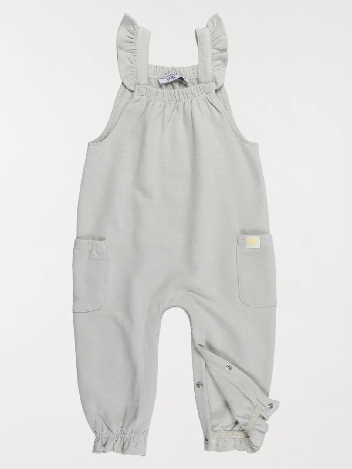 Ensemble t-shirt/salopette fille (3-24M)