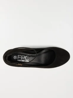 Escarpin bride noire femme (36-41)