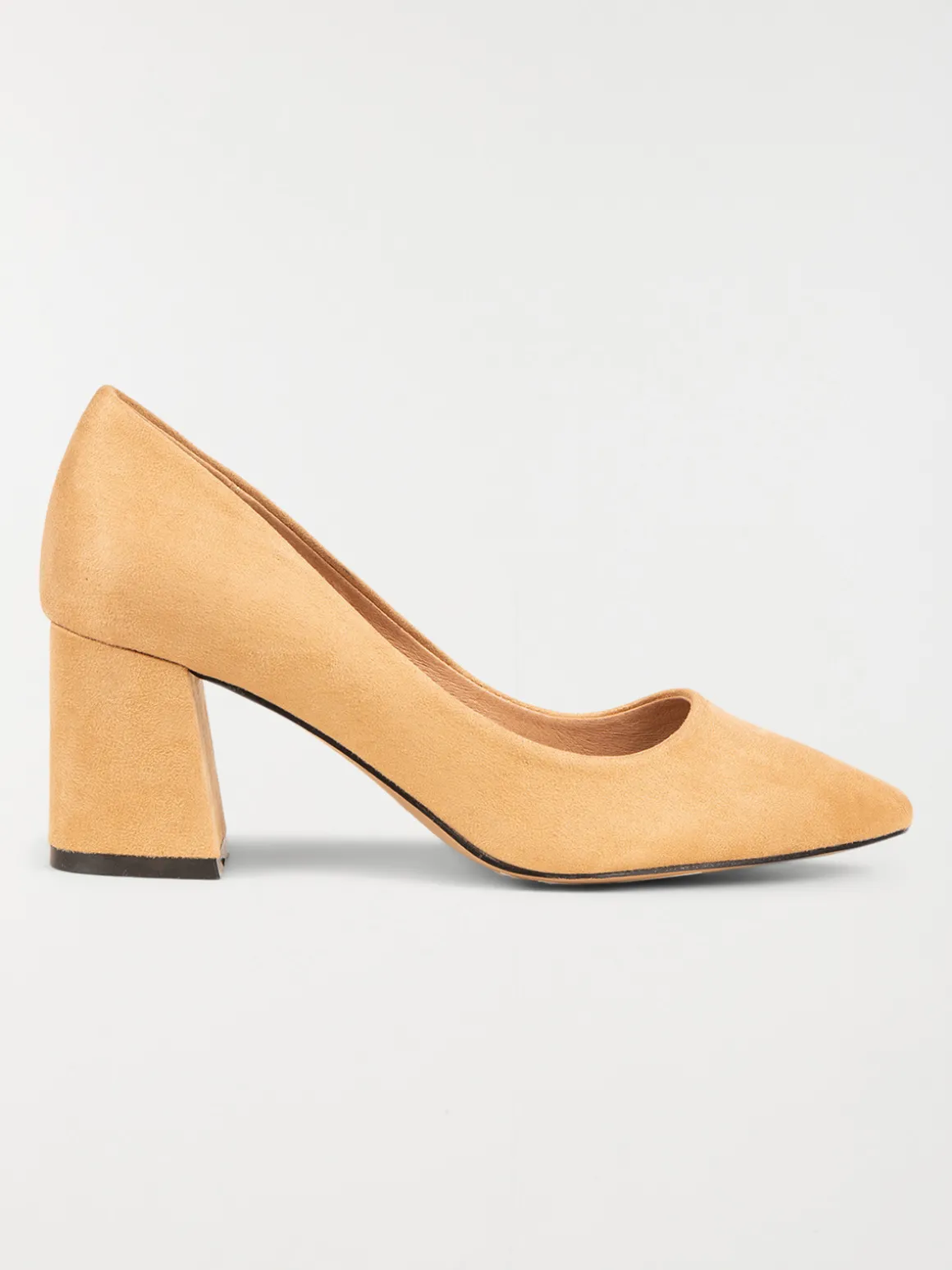 Escarpin femme nude suédine (36-41)