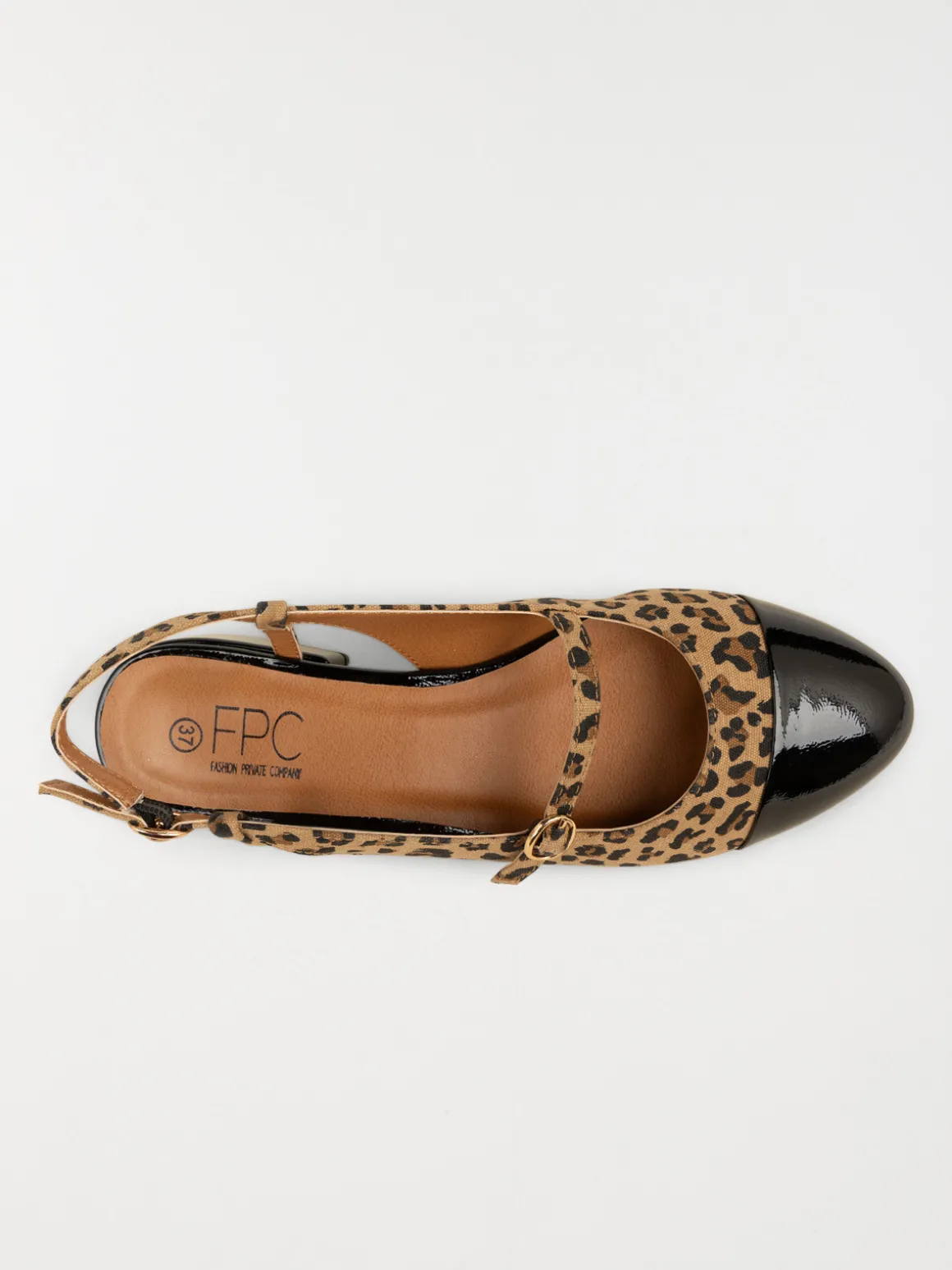 Escarpins babies léopard femme (36-41)