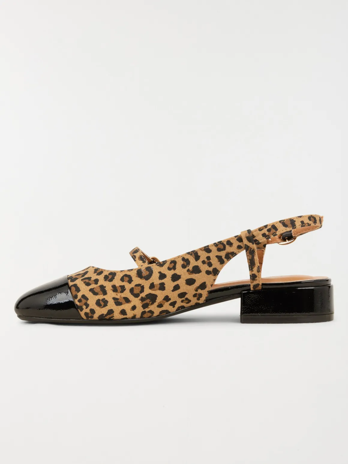 Escarpins babies léopard femme (36-41)