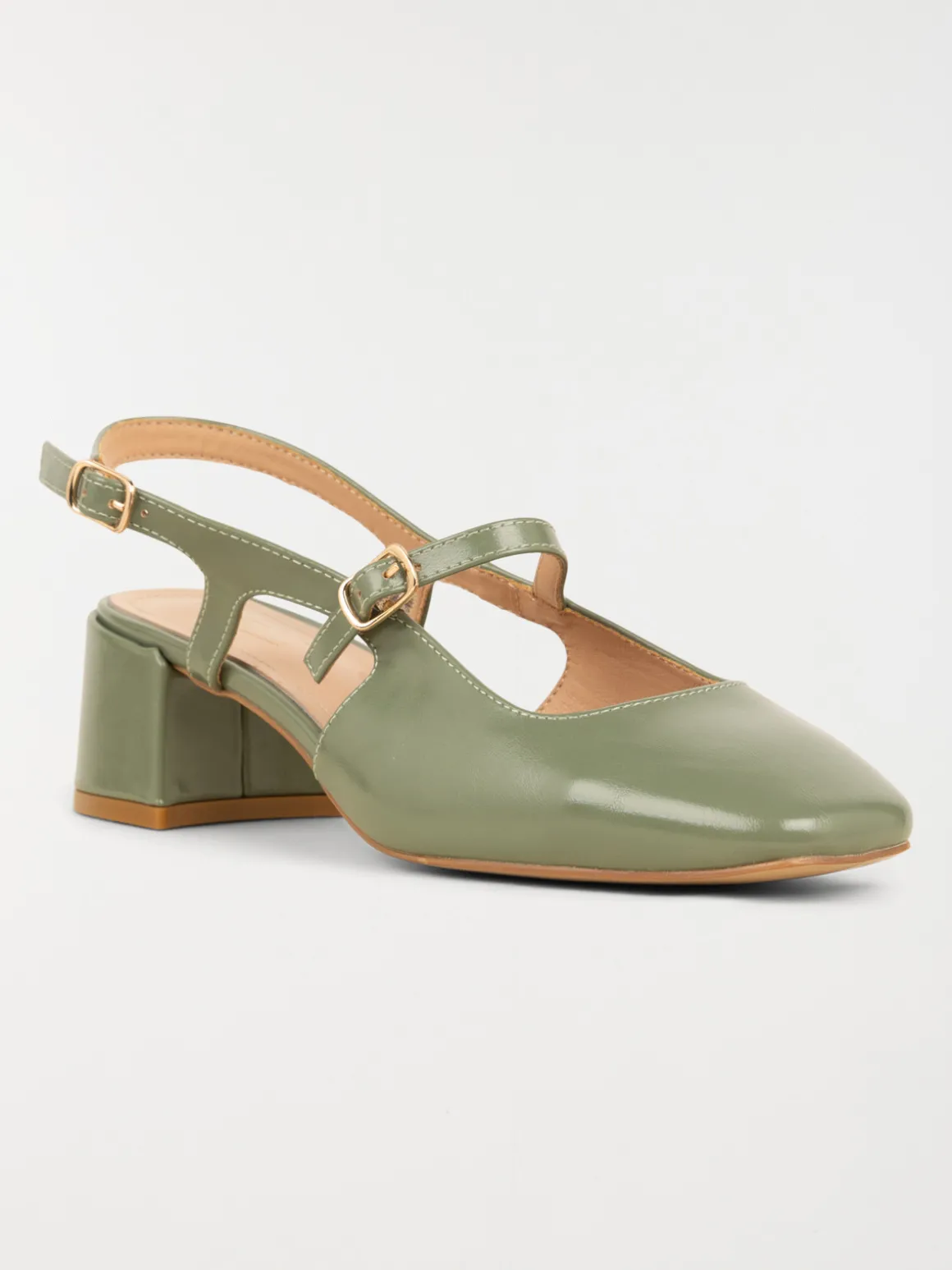 Escarpins babies verts femme (36-41)