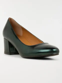 Escarpins coloris kaki femme (37-40)