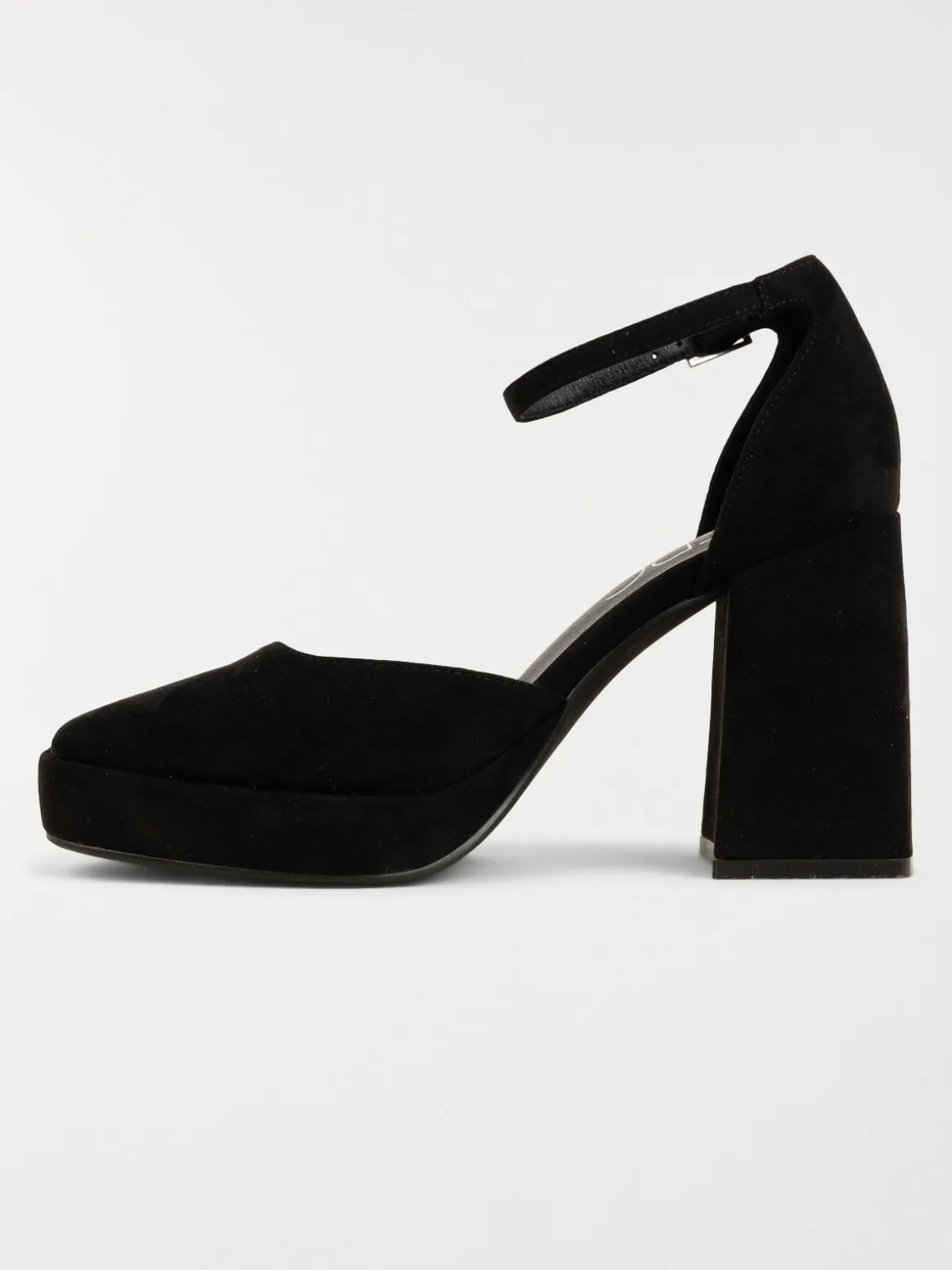 Escarpins suédines femme noir (36-41)