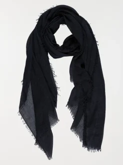 Foulard coloris marine femme