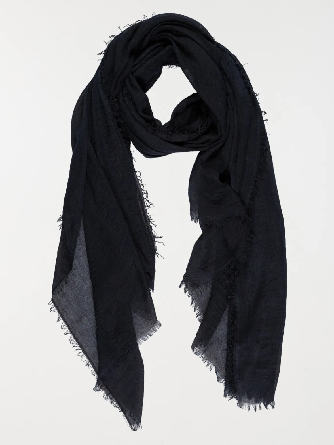 Foulard coloris marine femme
