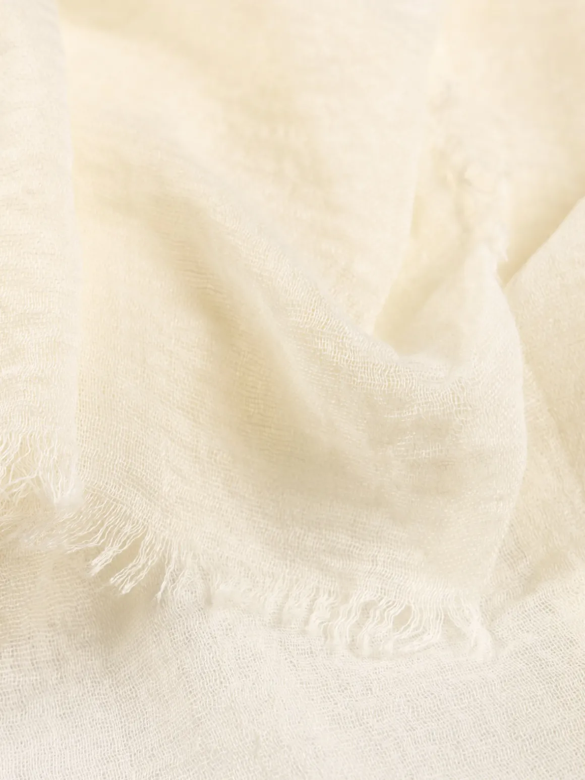Foulard écru femme