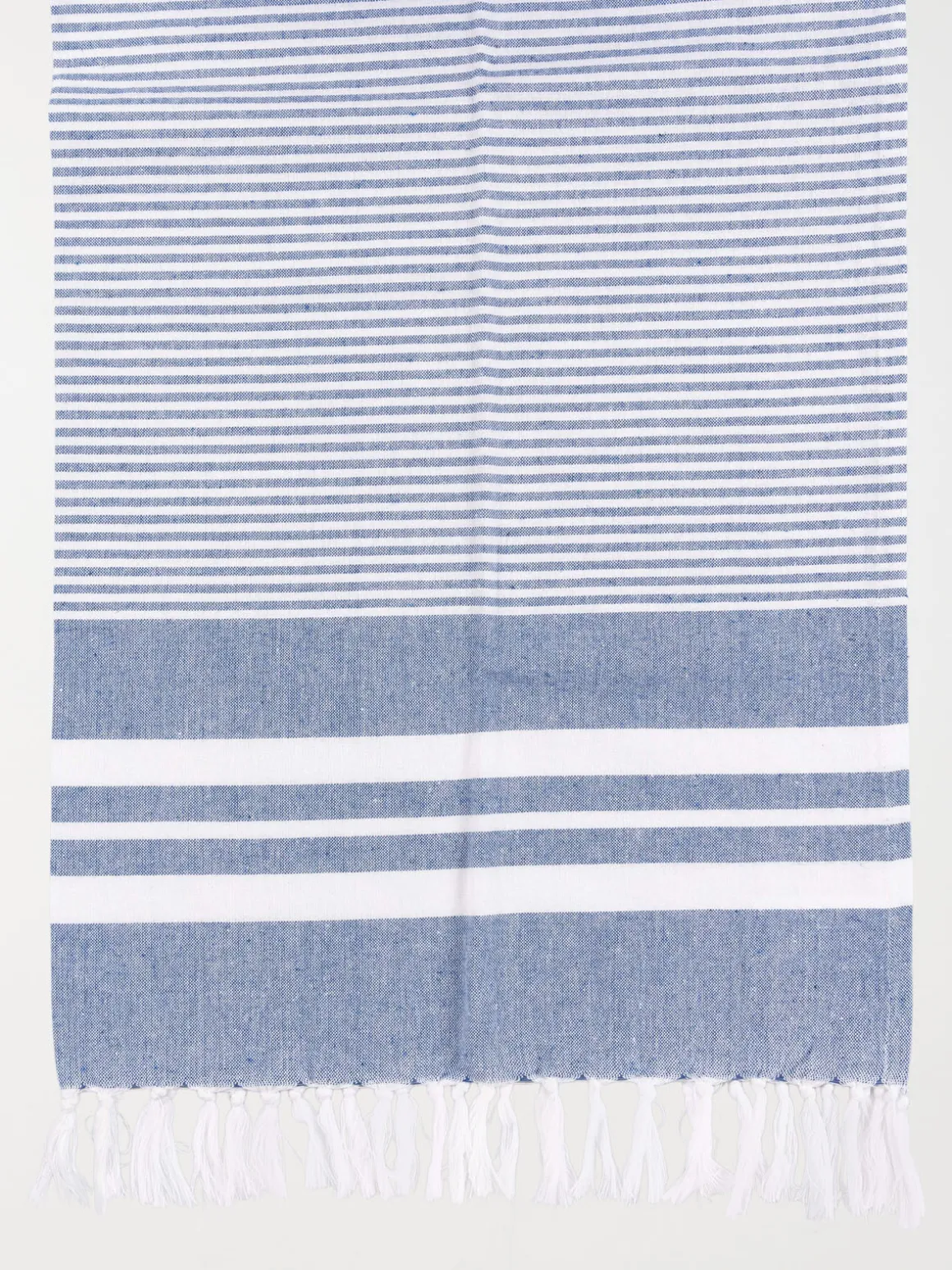 Fouta 80 x 150 cm bleue