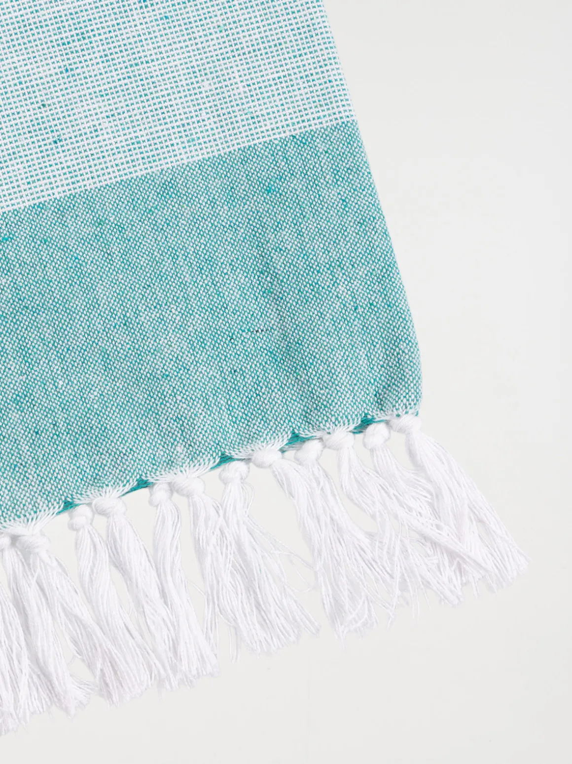 Fouta 80 x 150 cm verte