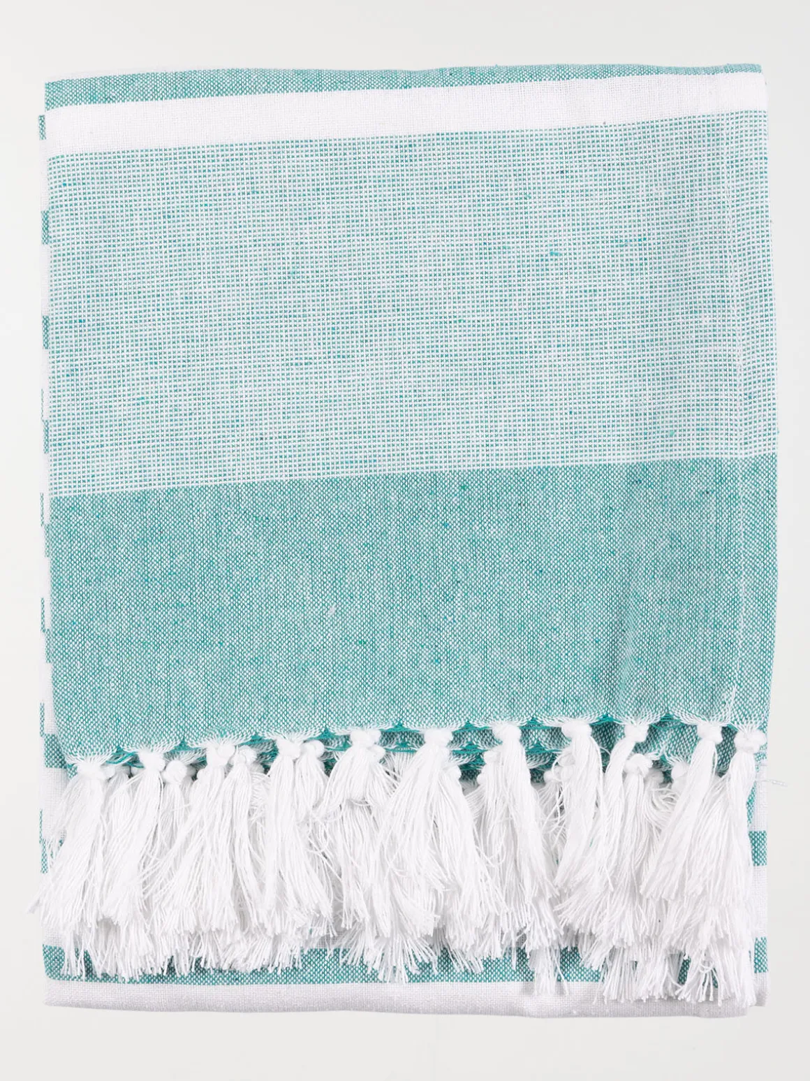 Fouta 80 x 150 cm verte