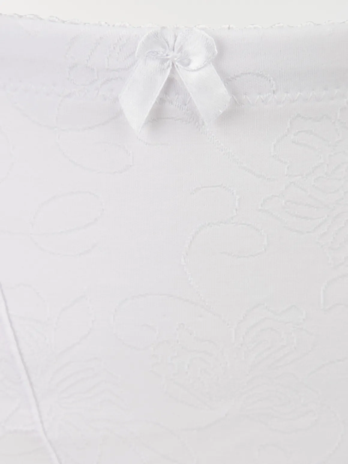 Gaine maintien brodée blanche femme