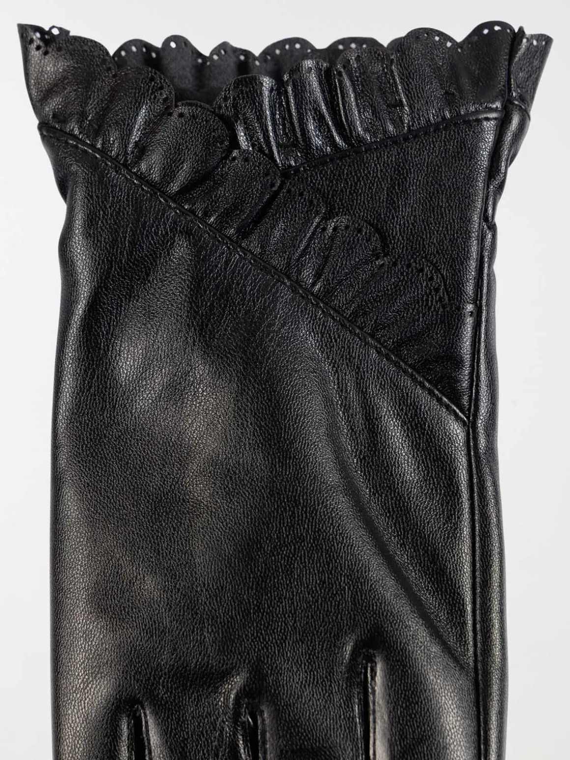 Gants fantaisies noirs femme