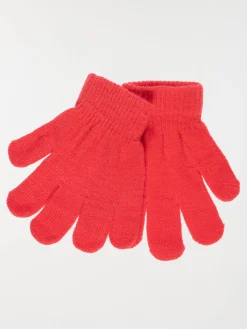 Gants magiques framboise fille