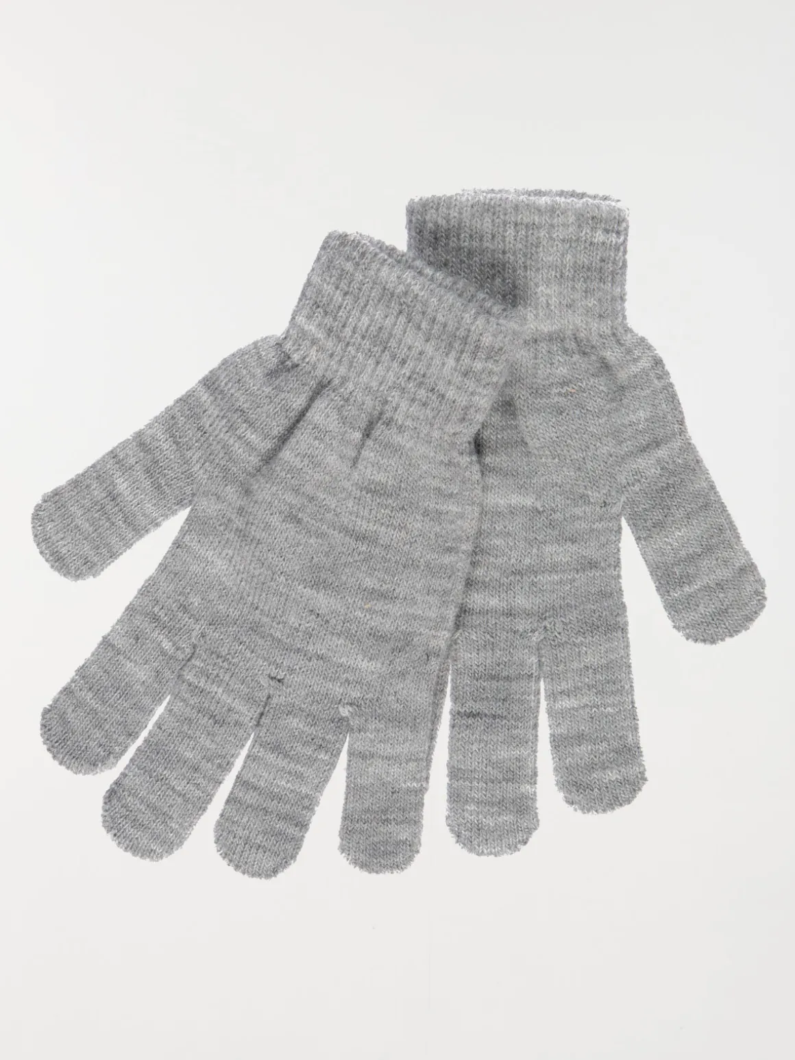 Gants magiques gris chiné femme