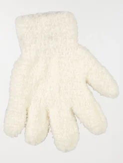 Gants tout doux écru fille