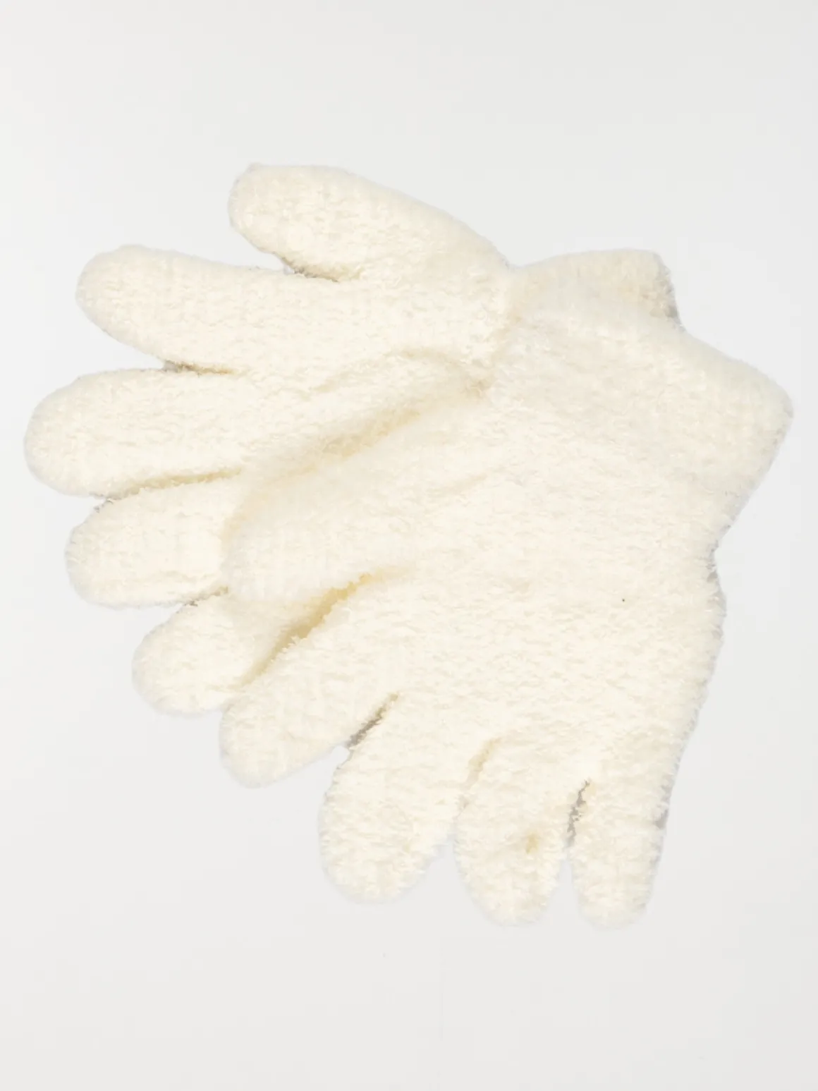 Gants tout doux écru fille
