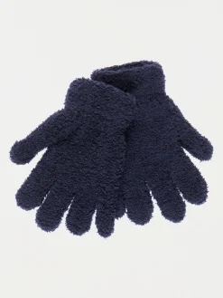 Gants tout doux marine fille