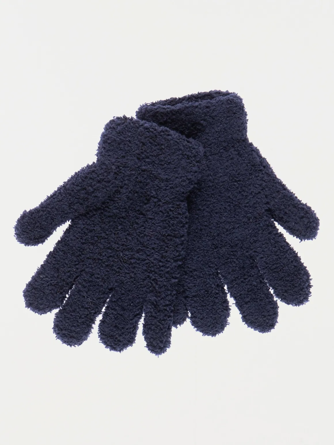 Gants tout doux marine fille