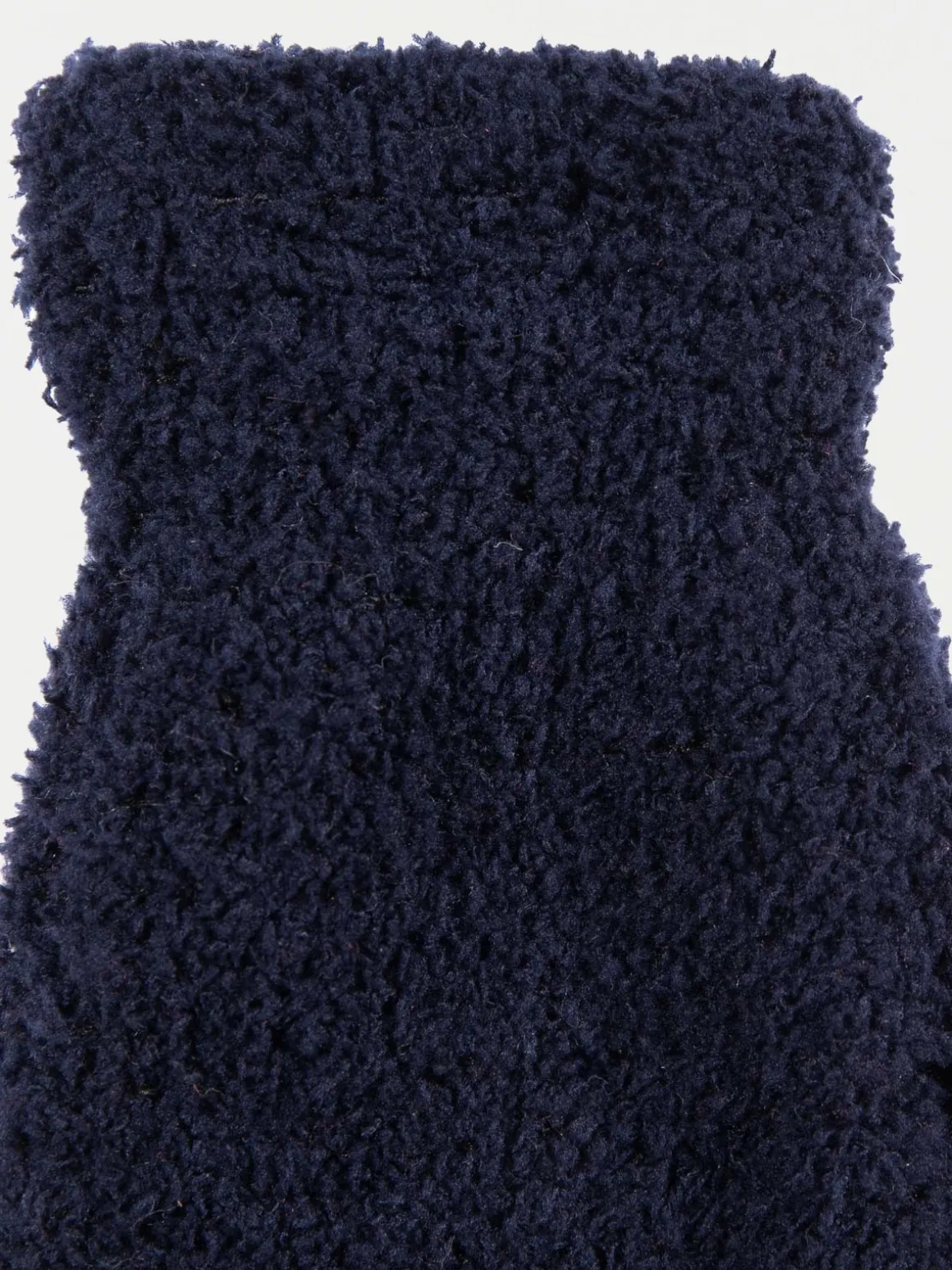 Gants tout doux marine fille
