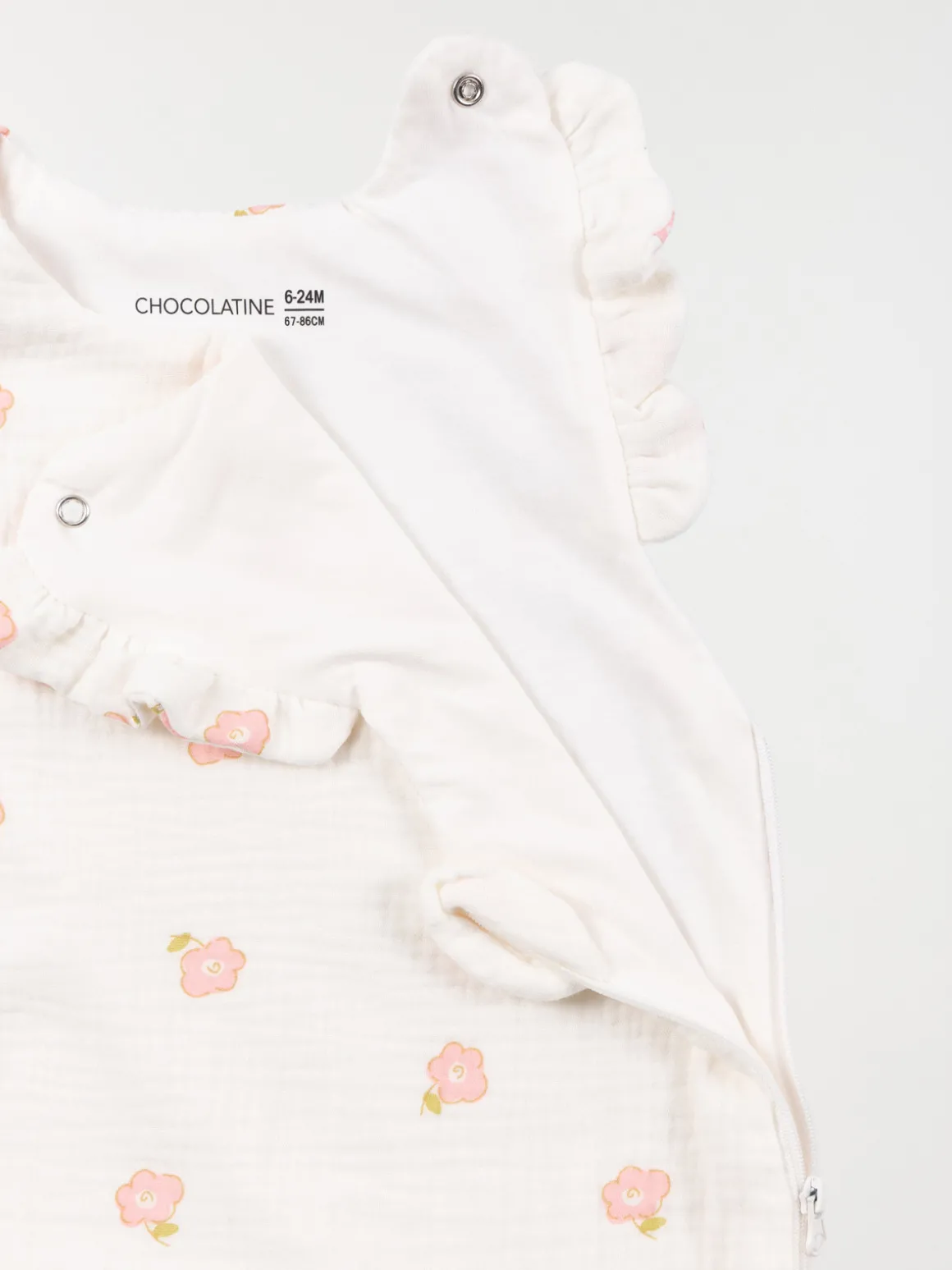 Gigoteuse motif fleuri fille (6-24M)