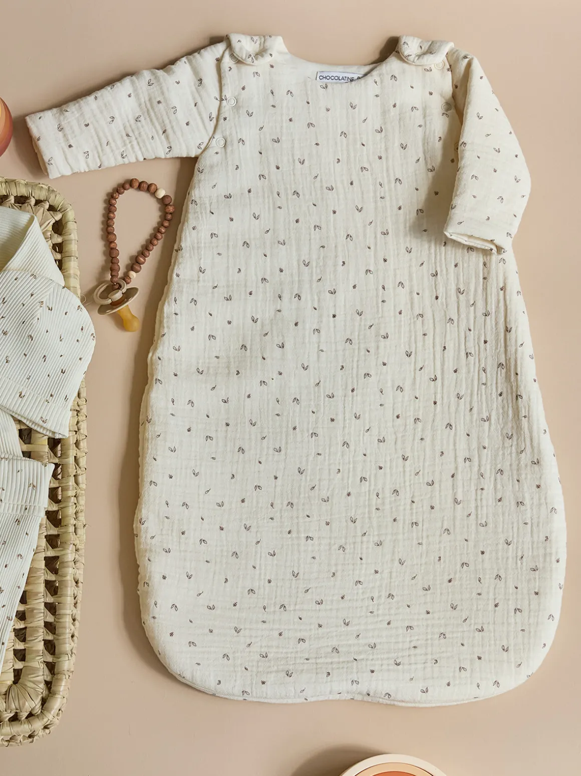 Gigoteuse naissance beige bébé (0-6M)
