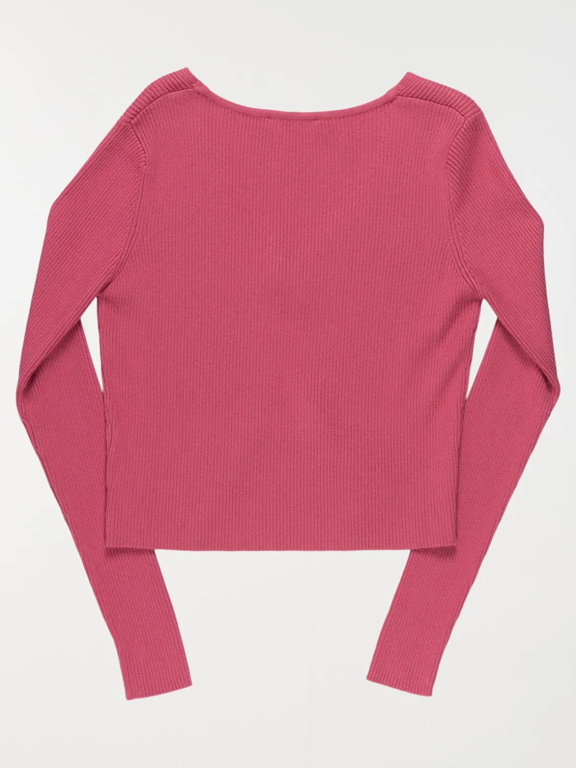 Gilet à nouer côtelé fille (XXS-M)