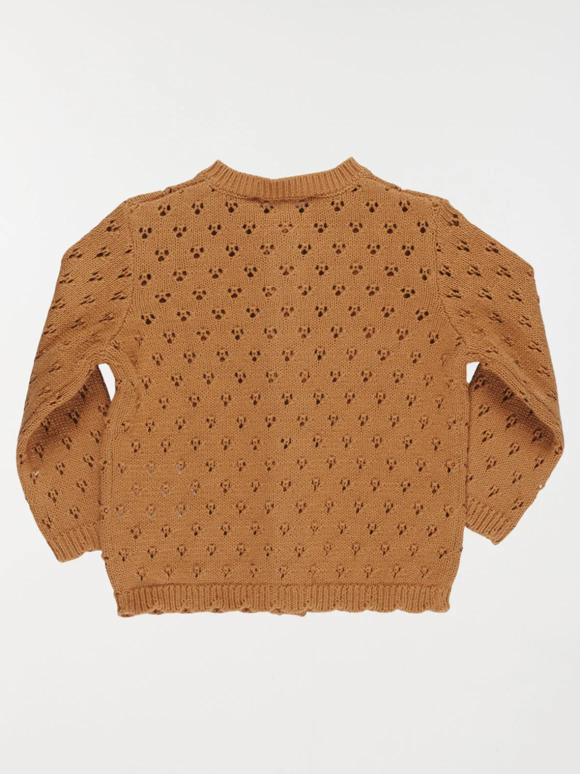 Gilet ajouré fille (3-36M)