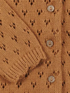 Gilet ajouré fille (3-36M)