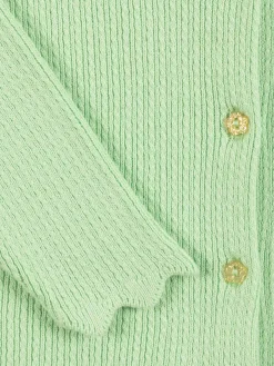 Gilet apple green fille (3-12A)